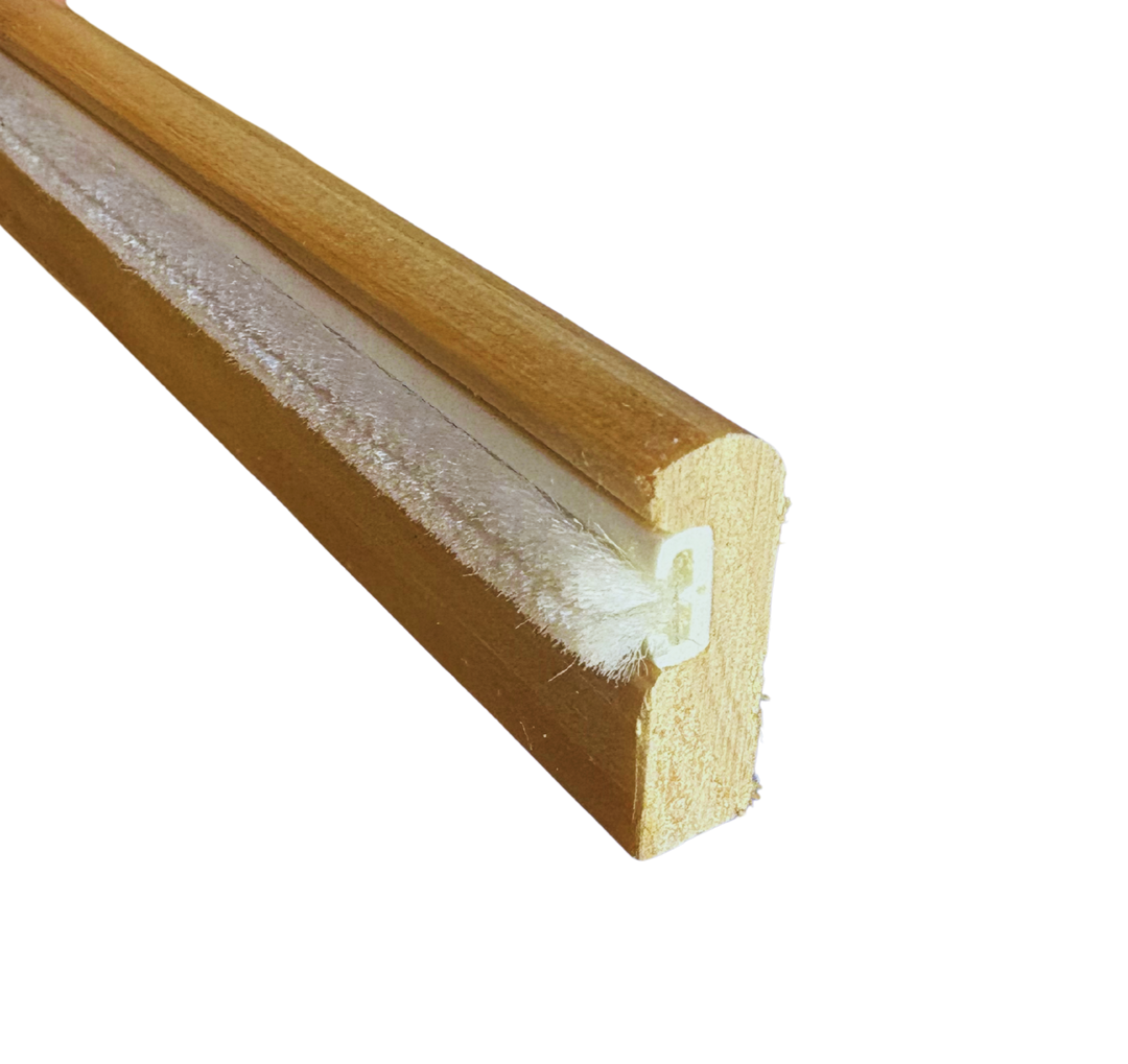 FSC Certified Timber Draught Seal Parting Bead 25mm x 8mm