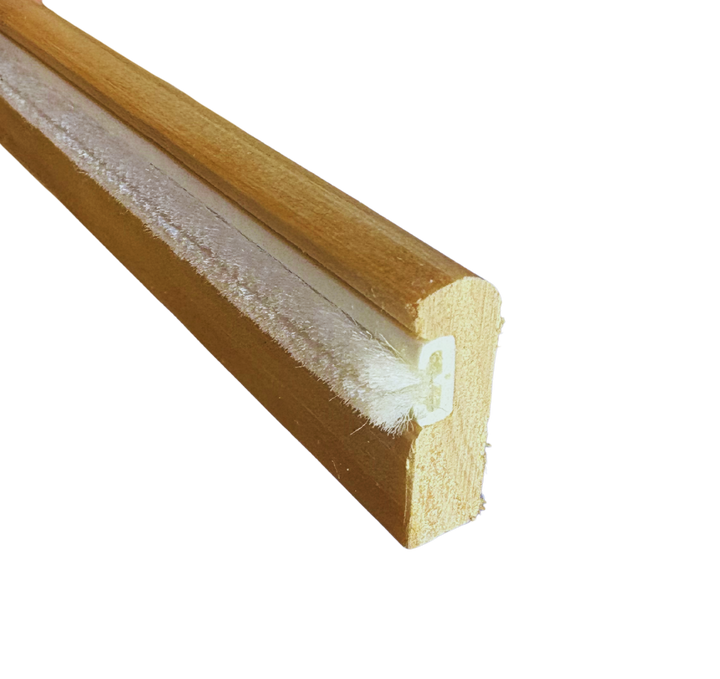 FSC Certified Timber Draught Seal Parting Bead 25mm x 8mm