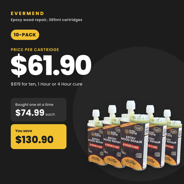 Evermend 4 Hour 10-pack price: $61.90 per cartridge, save $130.90