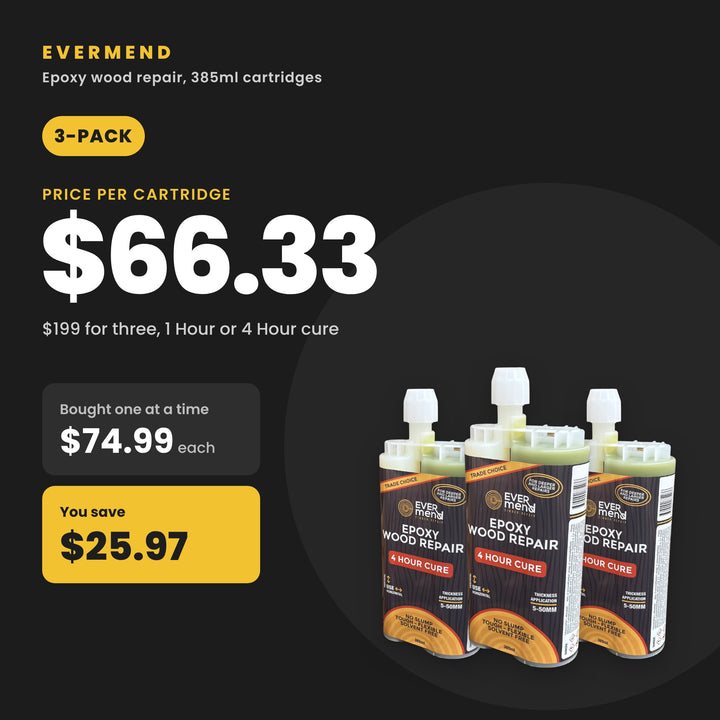 Evermend 4 Hour 3-pack price: $66.33 per cartridge, save $25.97