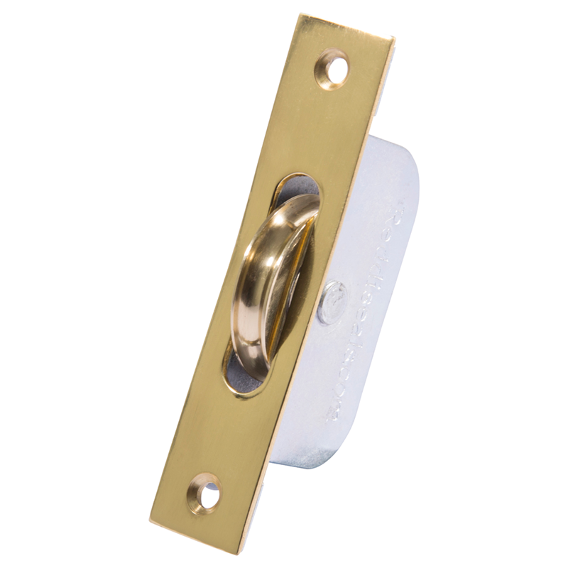 Polished Brass Sash Pulley Image