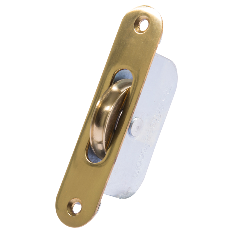 Polished Brass Sash Window Pulley Image