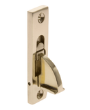 image of sash window restrictor brass